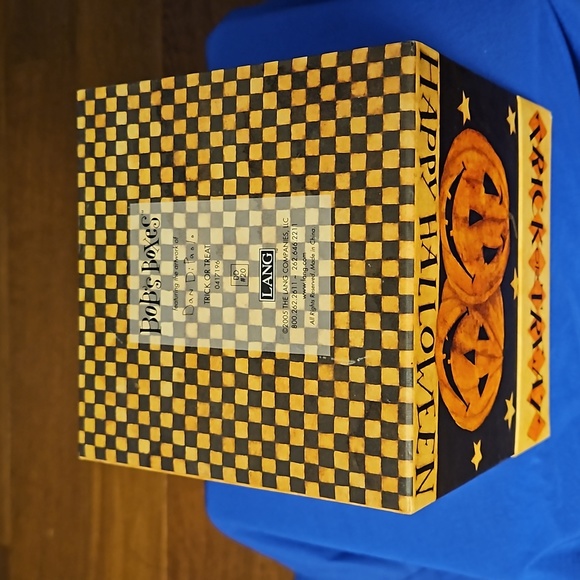 Bob's Boxes Trick or Treat Decorative Box - Picture 2 of 4